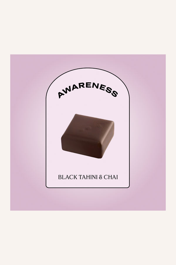 Chakra Chocolate - Black Tahini & Chai (Awareness)