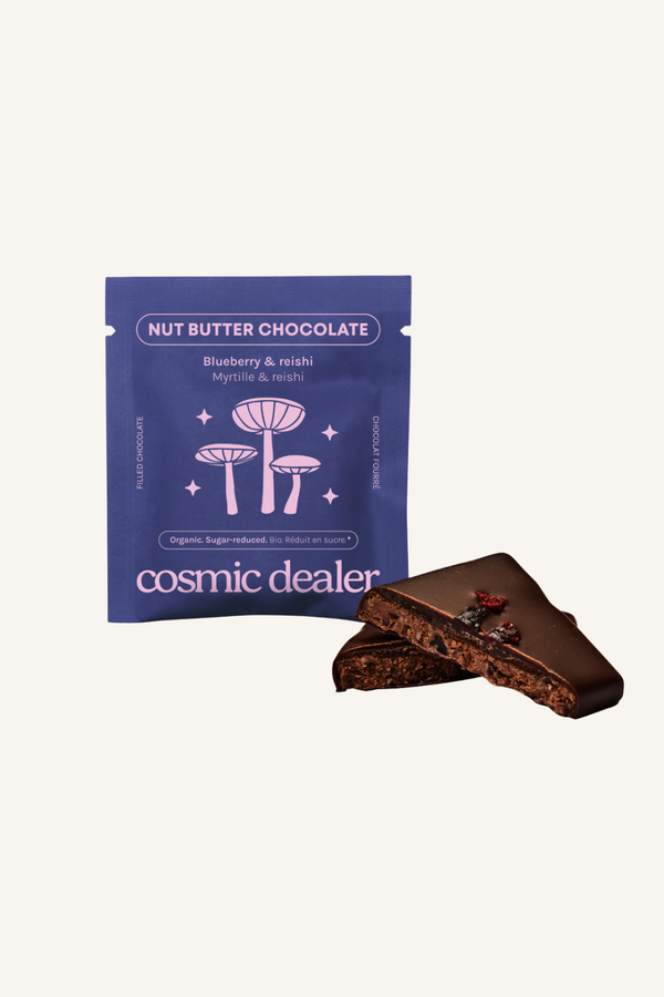 Blueberry & Reishi Nut Butter Chocolate