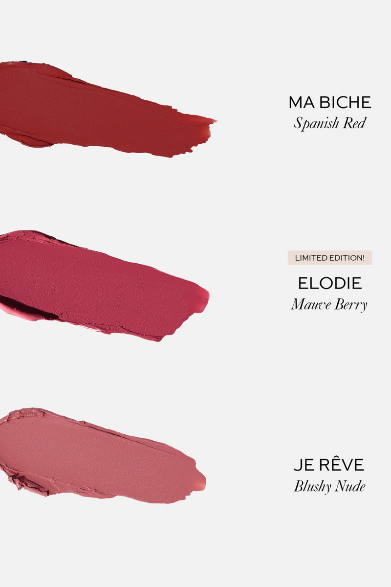 Petite Lip Suede Matte Lipstick Trio