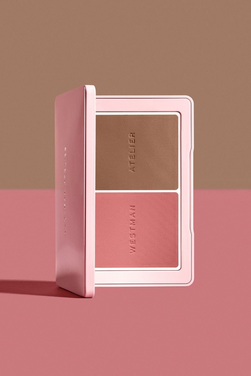Petal/Biscuit - Baby Cheeks + Face Trace Sculpting Powder Duo