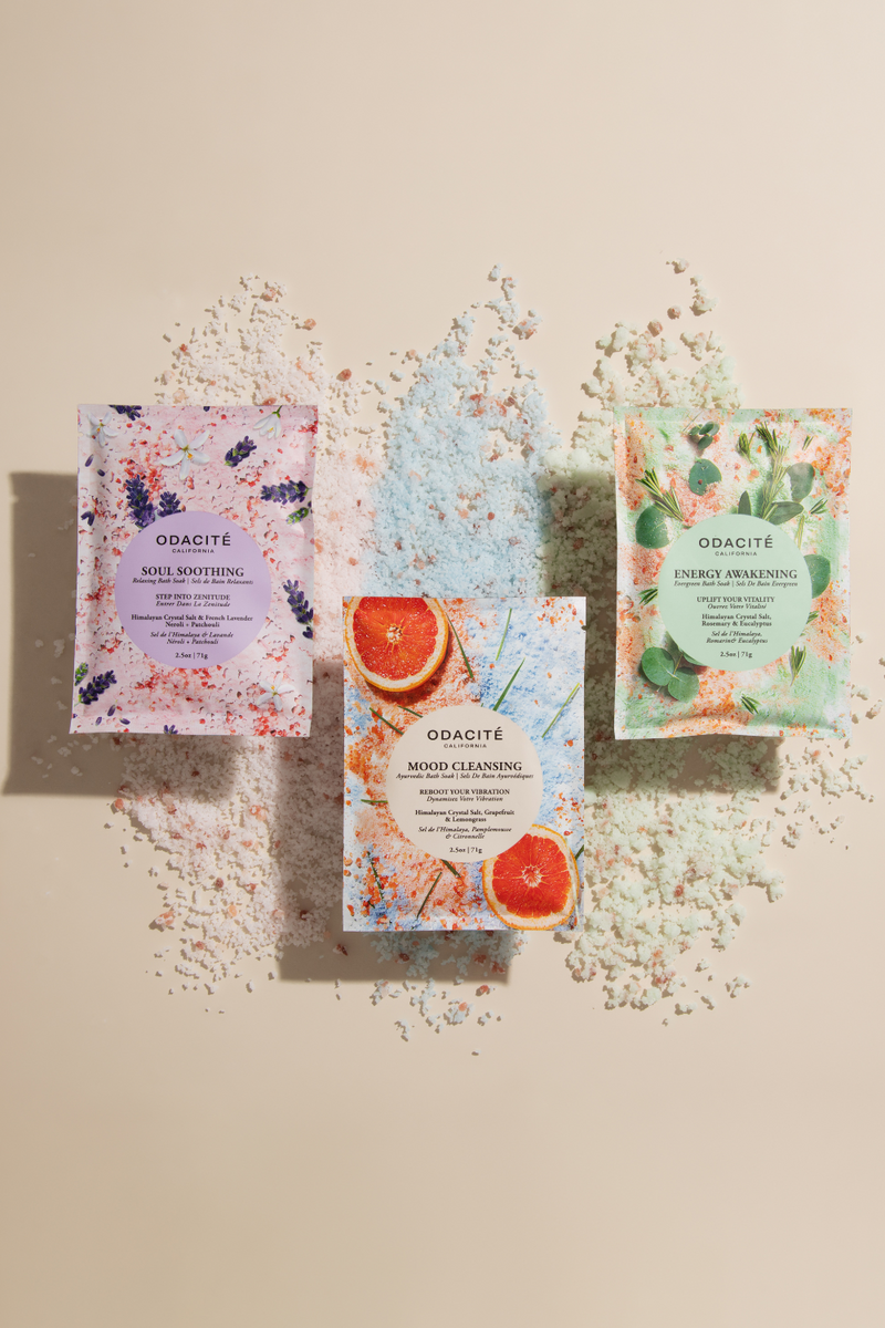 Soak in Zenitude Bath Soak Trio Set