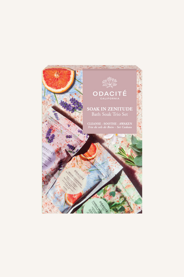 Soak in Zenitude Bath Soak Trio Set