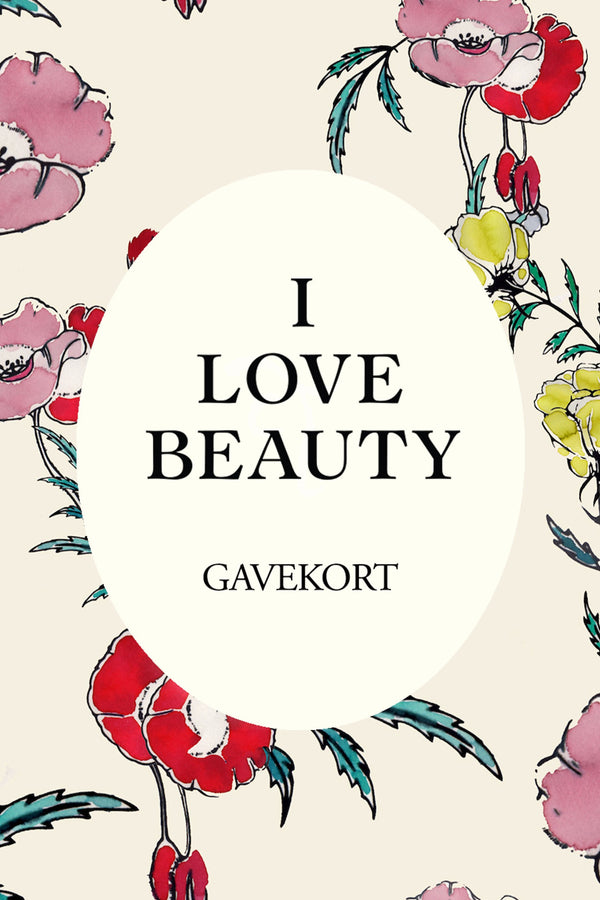 I LOVE BEAUTY Gavekort