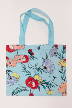 I Love My Stuff Floral Mini Tote Bag