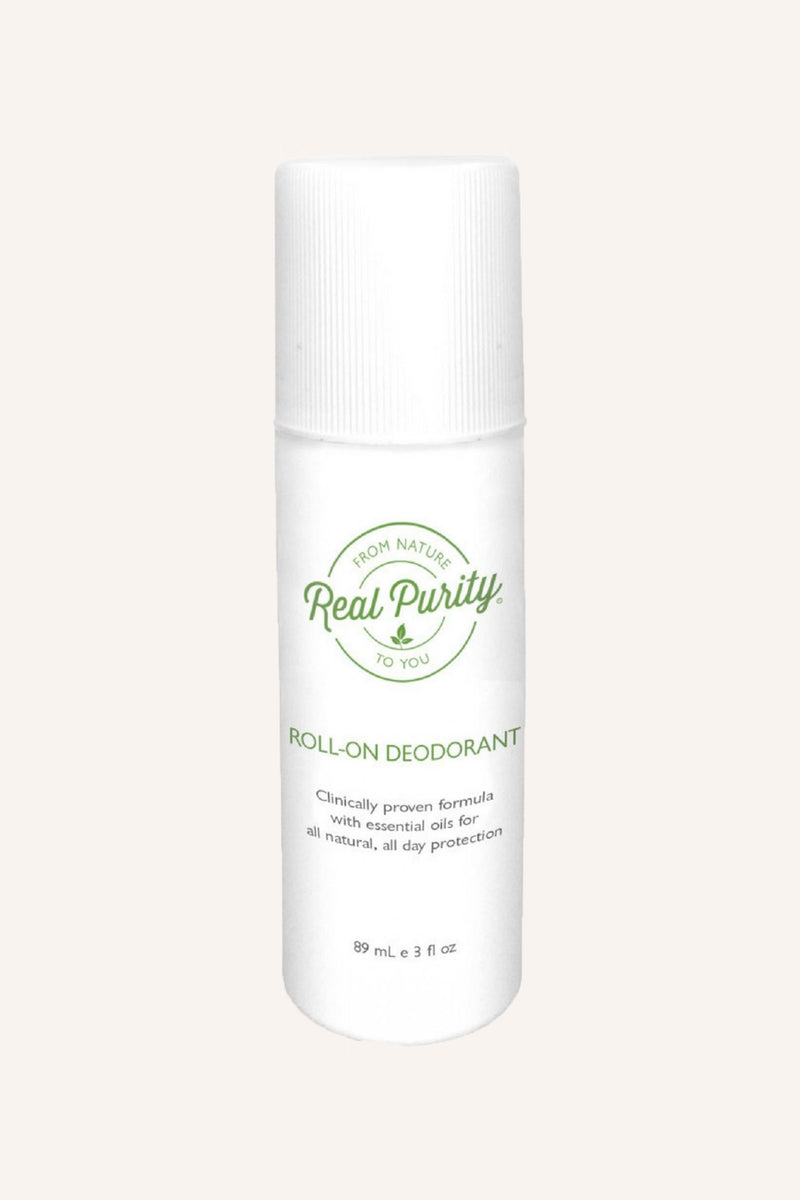 Roll-On Deodorant, 3 fl oz, Real Purity 
